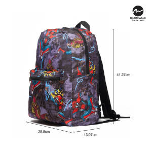 Boardwalk Garlits Kids Boys Backpack With Hero Graphics