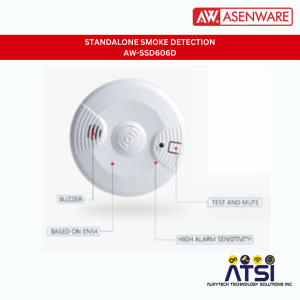 Stand Alone Detector Smoke/Heat/Combinational ASENWARE