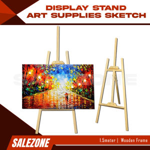 SaleZone - Wooden Frame Display Stand 1.5 Meters for Art & Sketches