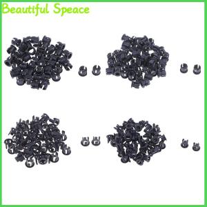 Beautiful 50Pcs 3mm 5mm Plastic LED Holders Clips-Bezels Mounts Cases Housings Black