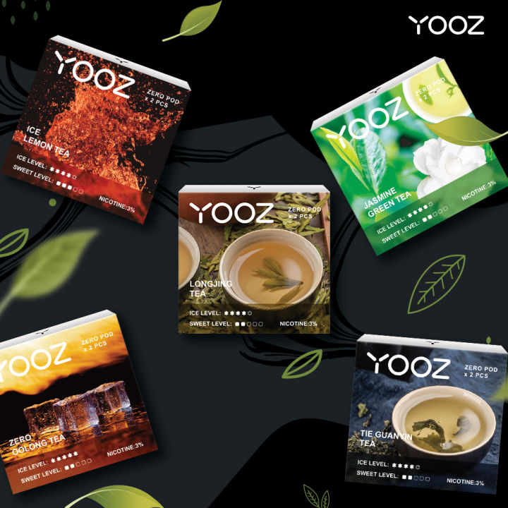 YOOZ Malaysia Ceramic Pod Closed Pod Long Jing Tea Tie Guan Yin Ice Watermelon