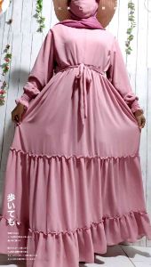 Laura Dress by Gs Gamis JUMBO 3XL & STANDAR XL Free Masker