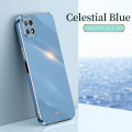 Samsung Galaxy A22 5G Case Luxury Plating Casing SamsungA22 Soft TPU 6D Shockproof Back Phone Cover. 