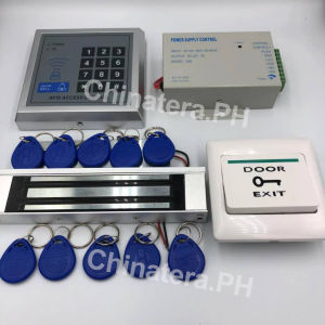[Fast Delivery] RFID Access Control System Electric Door Lock Magnetic Access Control ID Card Password System House Security Door Access Control System