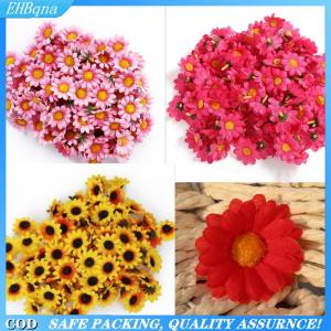 [COD] 100Pcs Artificial Gerbera Daisy Silk Flowers Heads For DIY Wedding Party