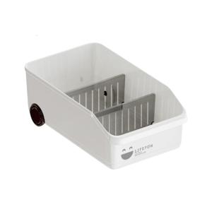 Tổ chức kiểu ngăn kéo linh hoạt với hệ thống lăn trơn tru lưu trữ nhựa bền cho tủ đựng thức ăn