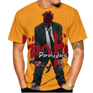 [Local Stock] VCC Fashion anime character creative 3D printing mens T-shirt top for summer comfort street personality short sleeved mens shirt