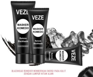 BPOM Veze FZ22306 Masker Wajah Pelembab & Pembersih Komedo untuk Semua Tipe Kulit - Ekstrak Madu & Pigmen 60 Gr