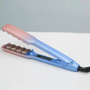Fast Volume Hair Curling Iron Floating Crimping Fluffy 3D Grid Hair Curler Splint Portable High Quality Ceramic Corn Perm Styler