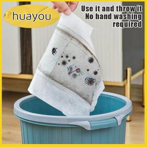 huayou 30 100Pcs Of Dust Removal Paper Disposable Household Dust Removal Cloth Electrostatic Mop Pad Floor Tile Floor Cleaning Supplies