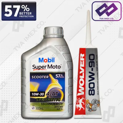 Phiên bản 57% - Nhớt xe tay ga Mobil Scooter 10w40 (800ml) - Mobil Scooter - Mobil 10W40 - Scooter 10W40 - Mobil 10W30 - Scooter 10W30