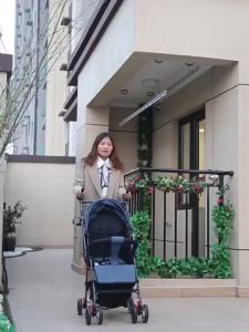 Baby stroller Multi-functional two-way flip baby stroller with canopy Foldable stroller