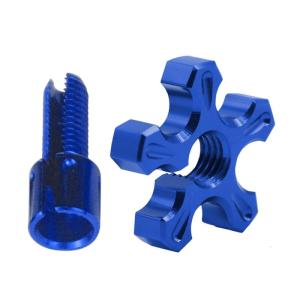 Motorcycle Brake Clutch Levers Cable Wire Adjuster Screw Bolt Aluminum Machine Fit for Motorcross ATV UTV Sport Bike