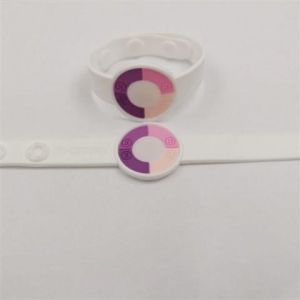 Gelang Pria Rubber Gelang PVC Lembut Korea  Gelang Ultraviolet Pengubah Warna UV Gelang Olahraga Silikon
