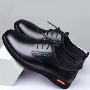 [Free Shipping] New Business Formal Leather Shoes Mens Casual Wedding Shoes Height-Increasing Design Breathable Summer Style Pointed-Toe Mens Shoes.