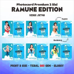 Photocard JKT48 RAMUNE Edition 2023 Unofficial Photo Card Kartu ISI 20 PCS