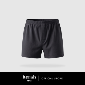 Herah Cotton Boxer Shorts for Men Premium Soft Breathable Fabric Adult Big Size 1pc