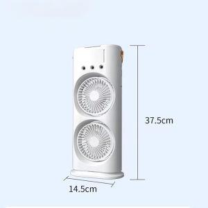 Kipas meja kipas desktop dengan alat penyemprot Kipas Angin Portable Mini Kipas Pendingin Tahan Lama Kipas Penyejuk Pendingin Kipas AC Mini Air cooler Fan Portable Mobil-Ruangan Dingin