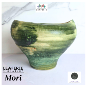 The Leaferie Signature Mori plant pots Ceramic flowerpot flowerpots flower pot planter planters