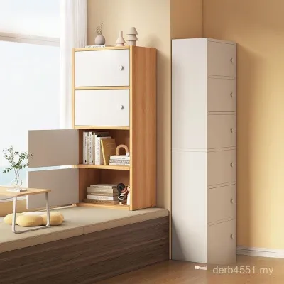 ingjixi2 Cabinet Cabinet Side Sunscreen Window Drawer Cabinet Debris Low Floating Tatami Balcony Back Wall Cabinet Storage Sundries Cabinet Storage Cabinet Storage R3K9L