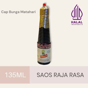 SAOS RAJA RASA (135ML) | Cap Bunga Matahari | Halal