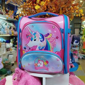 Balo Chống Gù Tiểu Học Hình Hoạt Hình Nổi 3D Cao Cấp Cho Các Bé Trai Bé Gái Đi Học Dễ Thương Chống Thấm Nước