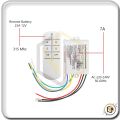 1 2 3 4 Way Wireless Receiver Lamp Light RF Remote Control Switch ON OFF Suis Lampu ALAT KAWALAN JAUH. 
