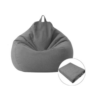 ECHOFORME Dễ dàng làm sạch không có Filler Hộp đựng BeanBag Đồ nội thất Ghế Nhiều cái ghế Bọc ghế sofa Bao đậu Tatami phủ Pouf Puff Couch