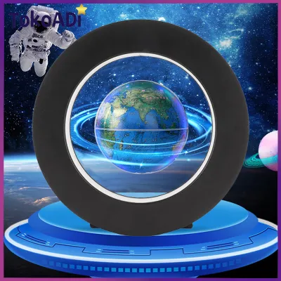 Floating Globe With Led Earth Bola Dunia Melayang Magnetic Levitation Dekorasi Rumah Pajangan Cantik