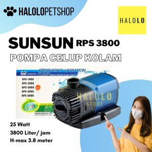 Pompa Kolam SUNSUN RPS 3800 Liter Perjam Pompa Celup Hemat Listrik
