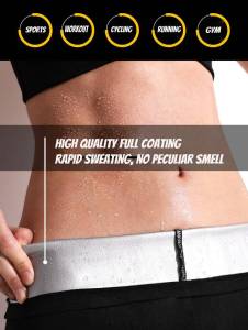 FICOOL Women Sauna Suit Weight Loss Shorts Hot Pant Plus Size Sauna Suit for Women Body Shaper Pants Slimming Fat Burner Sweat Sauna Pant Shorts Yoga Training Running Sports Weight Loss Sweatpants Sauna Suit For Exercise Sweat Fast