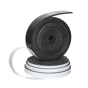 Flame retardant sealing strip oven gasket pre oxidized carbon fiber felt strip oven fireproof and high temperature resistant backing adhesive wool strip