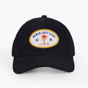RCKLS. Polo Cap | Topi Pria Corduroy Rckls Lazy Club | High Quality Premium