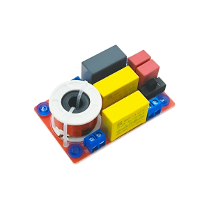 100W Crossover Module 2 Way Speaker Frequency Divider for DIY Home Speaker Treble Bass Easy to Use