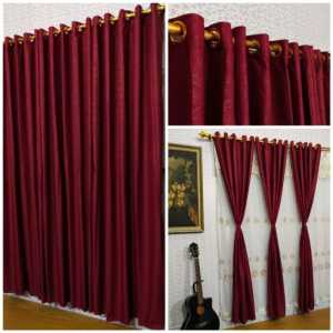 Gorden Kolong Dapur Polos & Motif Embos