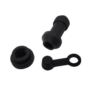 3pcs xe máy phanh tay ga phía trên bơm Caliper giảm sang chấn tay áo cao su mũ không thấm nước