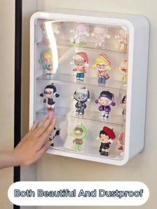 SUSU HOMES Wall-Mounted Acrylic Display Box Figure Blind Box Storage Transparent Dustproof Doll Organizer Cabinet 手办收纳盒