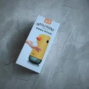 Yellow Duck Auto Soap Dispenser Children Little Smart Hand Washer Bathroon Infrared Sensor Foam Soap Dispenser Kids Hand Washing