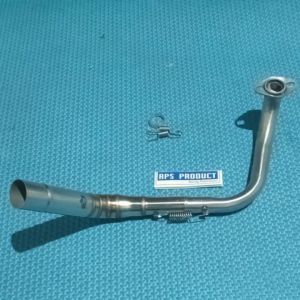 Leher Knalpot 38 MM HONDA BEAT FI SCOOPY VARIO 110 FI INJEKSI Stainless Steel Berkualitas
