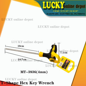 MMT T-TYPE HANDLE HEX KEY ALLEN WRENCH HEXAGONAL