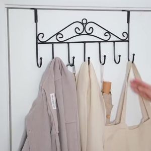 Móc treo đồ sau cửa 7 móc đa năng