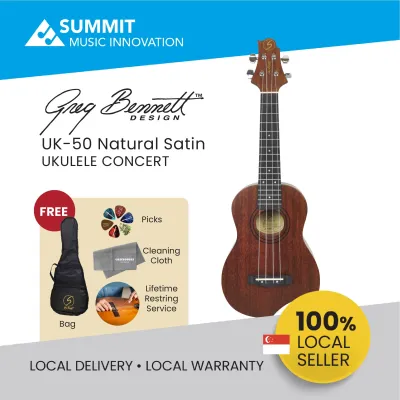Greg Bennett UK-50/NS Ukulele Concert Natural Satin