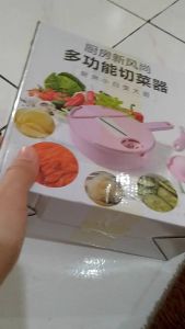 PARUTAN PEMOTONG SAYUR DAN BUAH SERBAGUNA/ alat pemotong sayuran