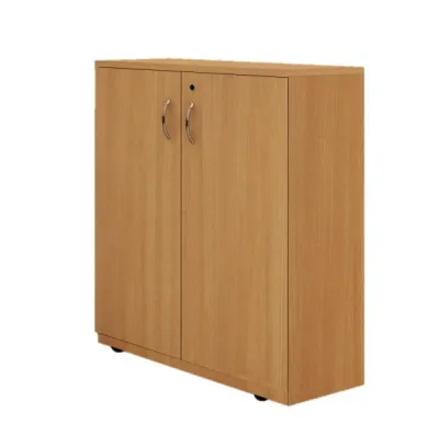 Multipurpose Two Tiers Low Swing Door Wooden Cabinet For Home And Office Storage Cabinet.Fully Installed