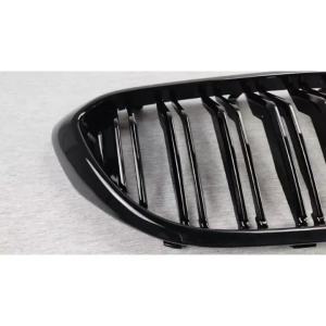 Front bumper grill for BMW 5 Series M5 G30 G31 520i 530i 540i ABS 2-slat gloss black front kidney grille