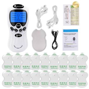 Salorie with 8/18 Pads Electric TENS Massager Digital Ems Body Healthy Massage Device Digital Therapy Massager Machine Muscle Acupuncture