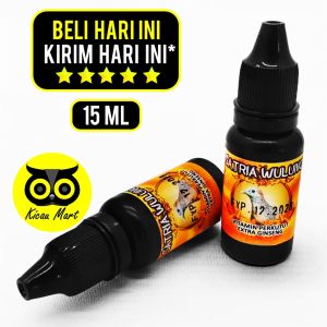 KICAU MART Vitamin Burung Perkutut Satria Wulung Ginseng Pro 3 Tetes Gacor Manggung Jamu Herbal Suplemen Tembak Dorr Anti Virus Formula Metabolisme Khusus Burung Perkutut Terkuku