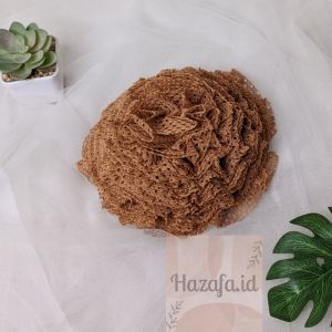 CIPUT TURKI DALEMAN KERUDUNG | CIPUT TURKI CEPOL TALI BELAKANG ANTI PUSING RAYON PREMIUM BRUKAT SANGGUL BESAR