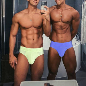 CMENIN ADANNU 3 ชิ้นแฟชั่นผ้าฝ้ายกางเกงในชายกางเกงในชายกางเกงระบายอากาศลื่นจ็อกสแตรปชุดชั้นในชายสั้น Homme AD758