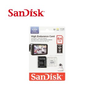 SanDisk High Endurance Car CameraCCTV SDSQQNR V30( 32GB / 64GB / 128GB / 256GB / 512GB )Micro SD Card 100MB/S Read 40MB/S Write